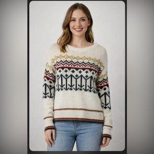 Jean Paul  Vintage Style Women’s Knit sweater Size XS Crew Neck